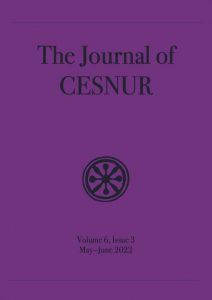 The Journal of CESNUR, Volume 6 issue 3. Cover