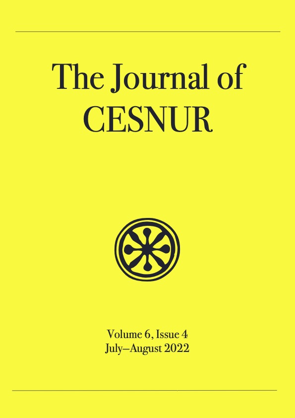 The Journal of CESNUR, Volume 6 issue 4. Cover