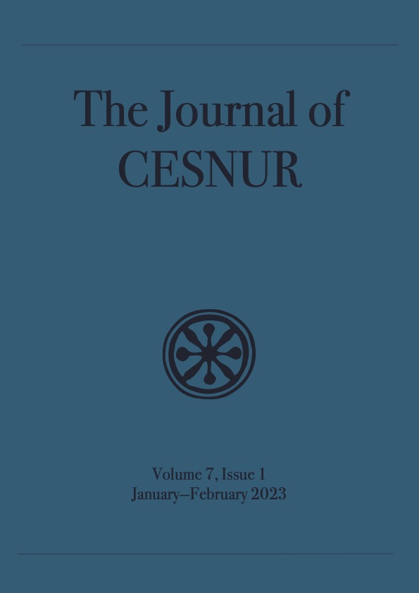 The Journal of CESNUR, volume 7, issue 1, cover