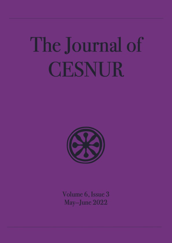 The Journal of CESNUR, Volume 6 issue 3. Cover